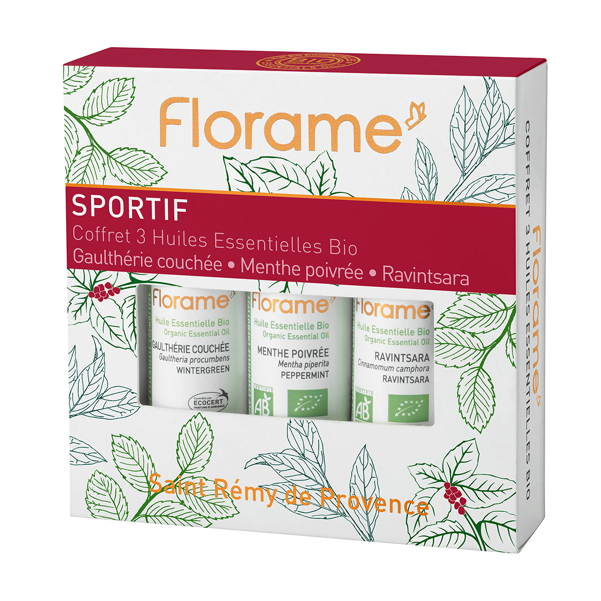 Coffret d'Huiles Essentielles Bio Sportif